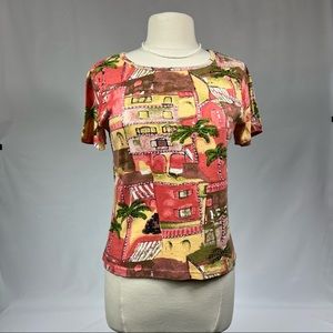 Women’s Take Two Clothing Co. 100% Cotton blouse.